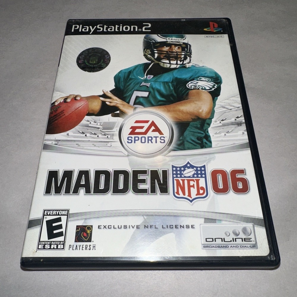 Madden NFL 06 (PlayStation 2 PS2) Complete W/ Manual CIB